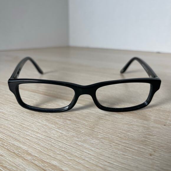 Ray-Ban RB5187 2000 Eyeglasses Black Rectangular Full Rim Frames Only - Picture 2 of 8